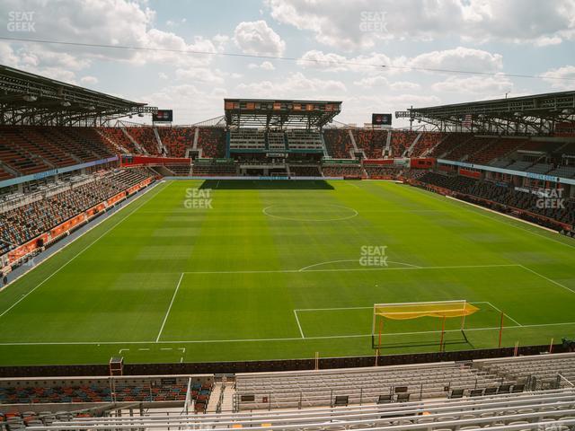 Seating view for Shell Energy Stadium Section Hustletown Supporters