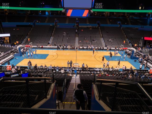 Seating view for Paycom Center Section 223