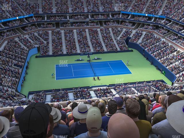 Seating view for Arthur Ashe Stadium Section 310