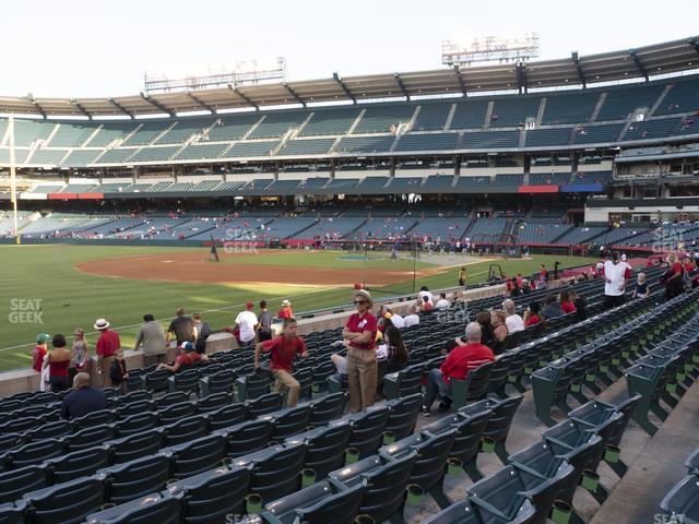 Seating view for Angel Stadium of Anaheim Section 107