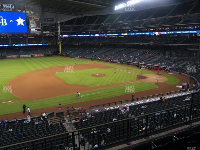 Seating view for Minute Maid Park Section 211