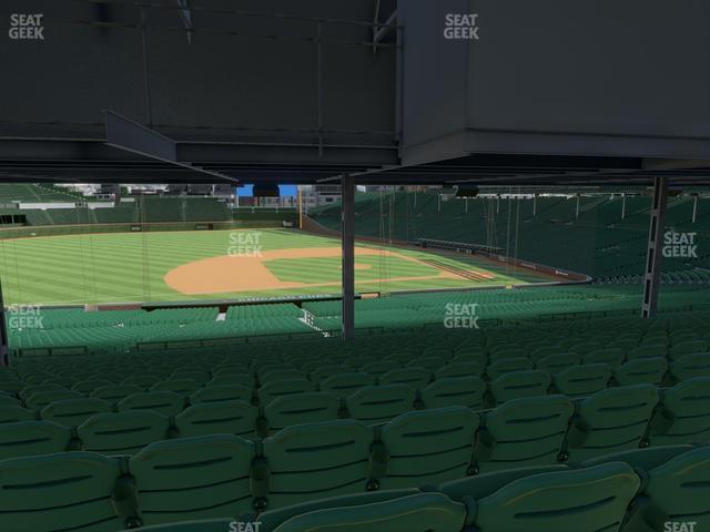 Seating view for Wrigley Field Section 210