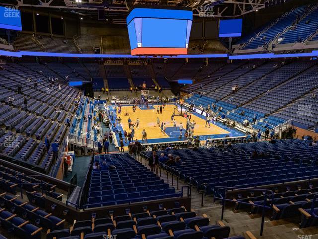 Seating view for Rupp Arena Section 24