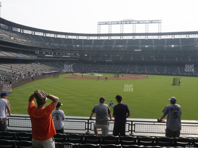 Seating view for Coors Field Section 106