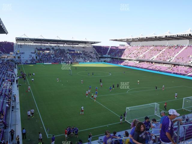 Seating view for Inter&Co Stadium Section 107