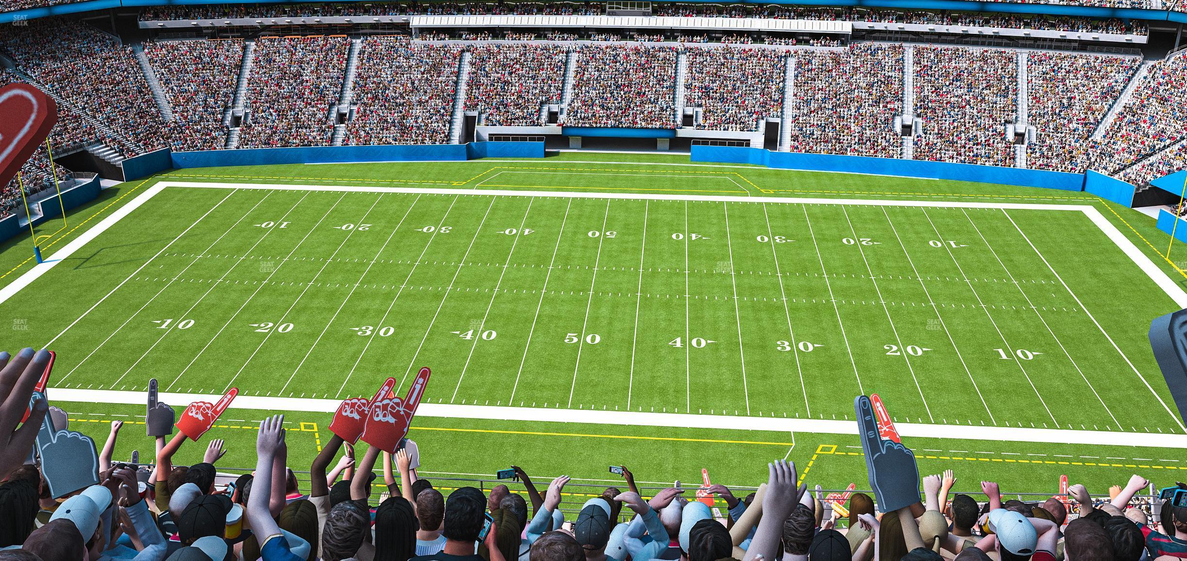 Seating view for MetLife Stadium Section 313