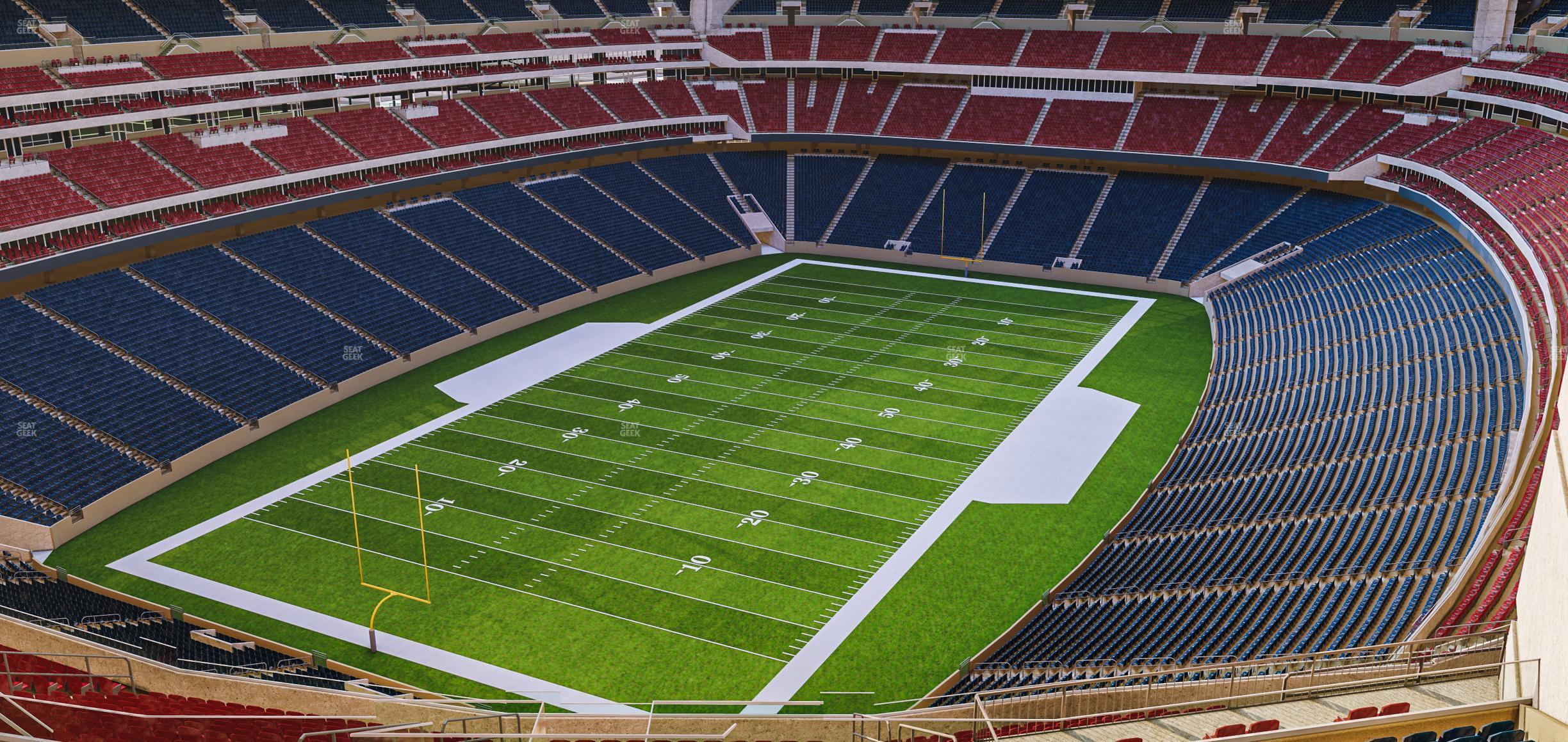 Seating view for NRG Stadium Section 717