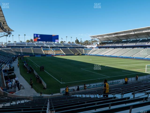 Seating view for Dignity Health Sports Park Section 104