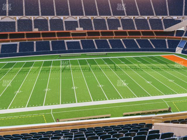 Seating view for Soldier Field Section 310 Club