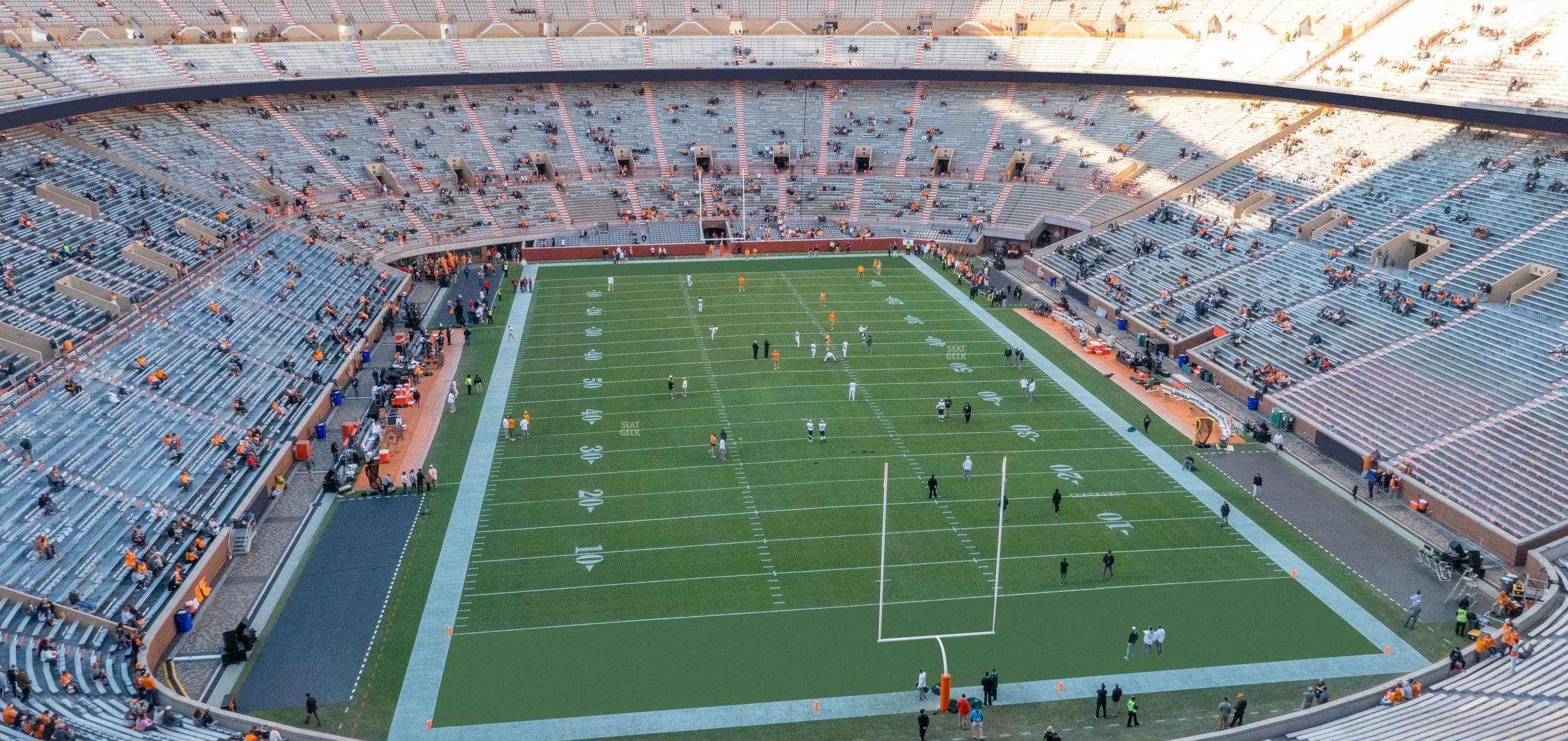 Seating view for Neyland Stadium Section Mm