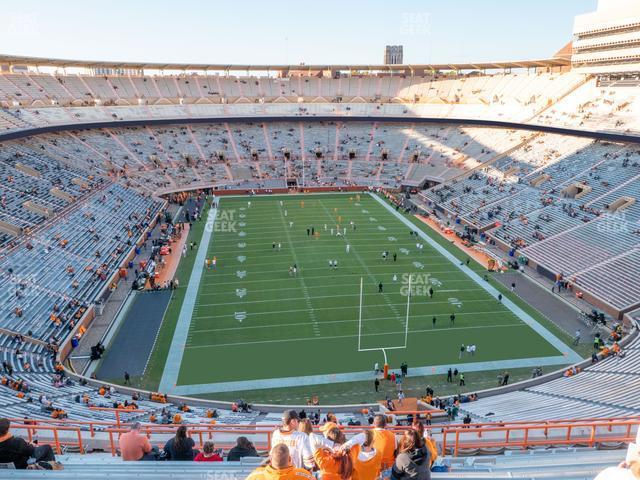 Seating view for Neyland Stadium Section Mm