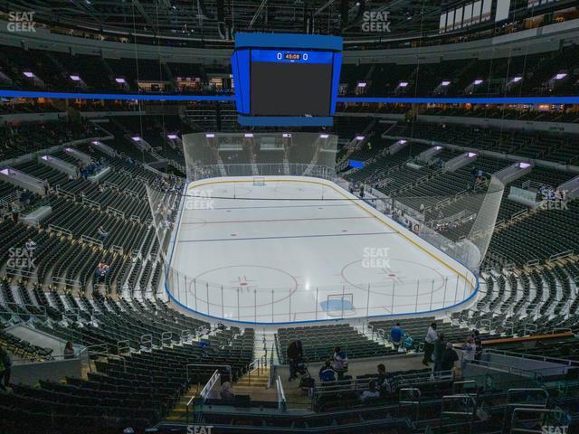 Seating view for Enterprise Center Section 112