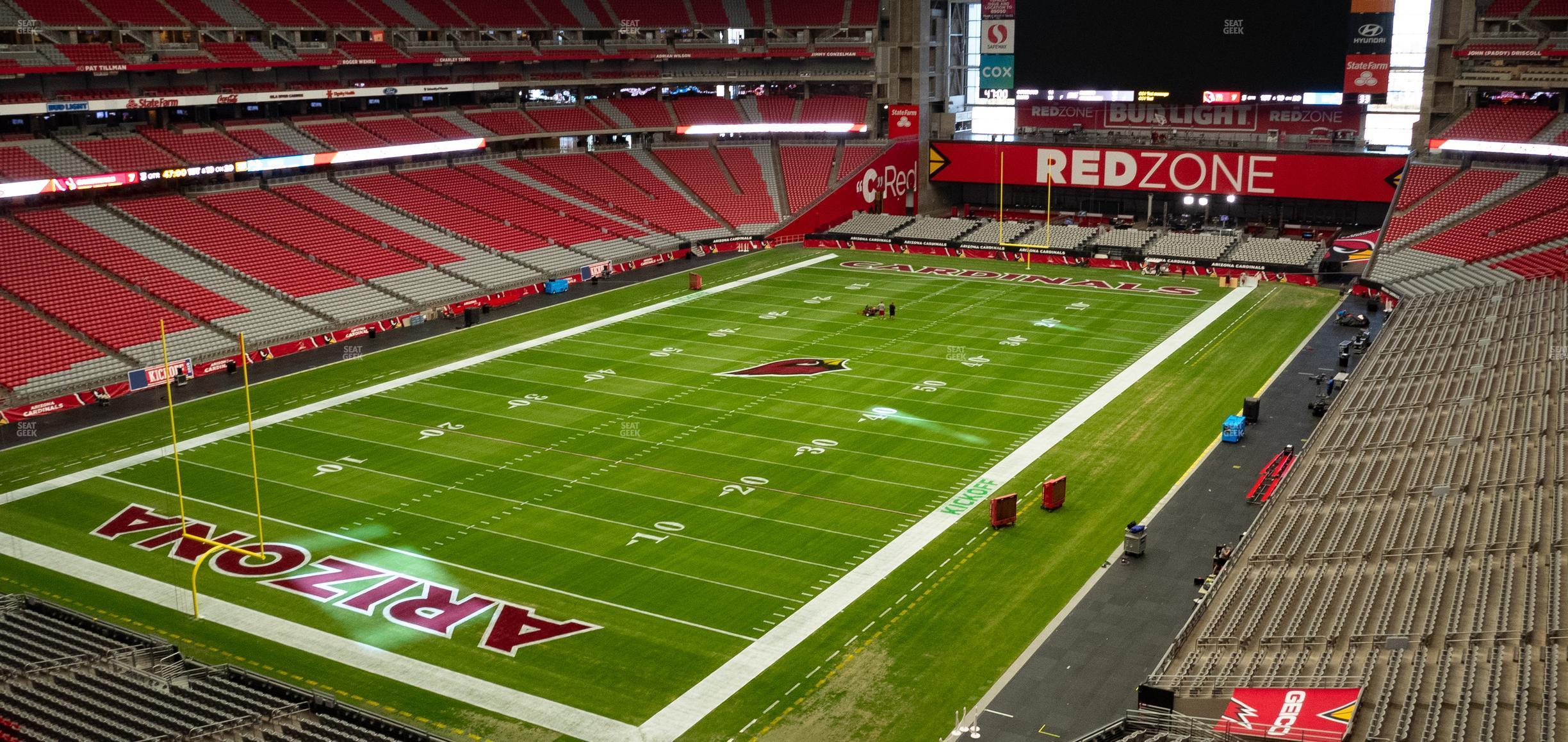 Seating view for State Farm Stadium Section Ring Of Honor 424