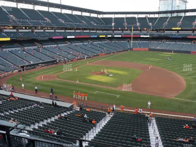 Seating view for Oriole Park at Camden Yards Section 218