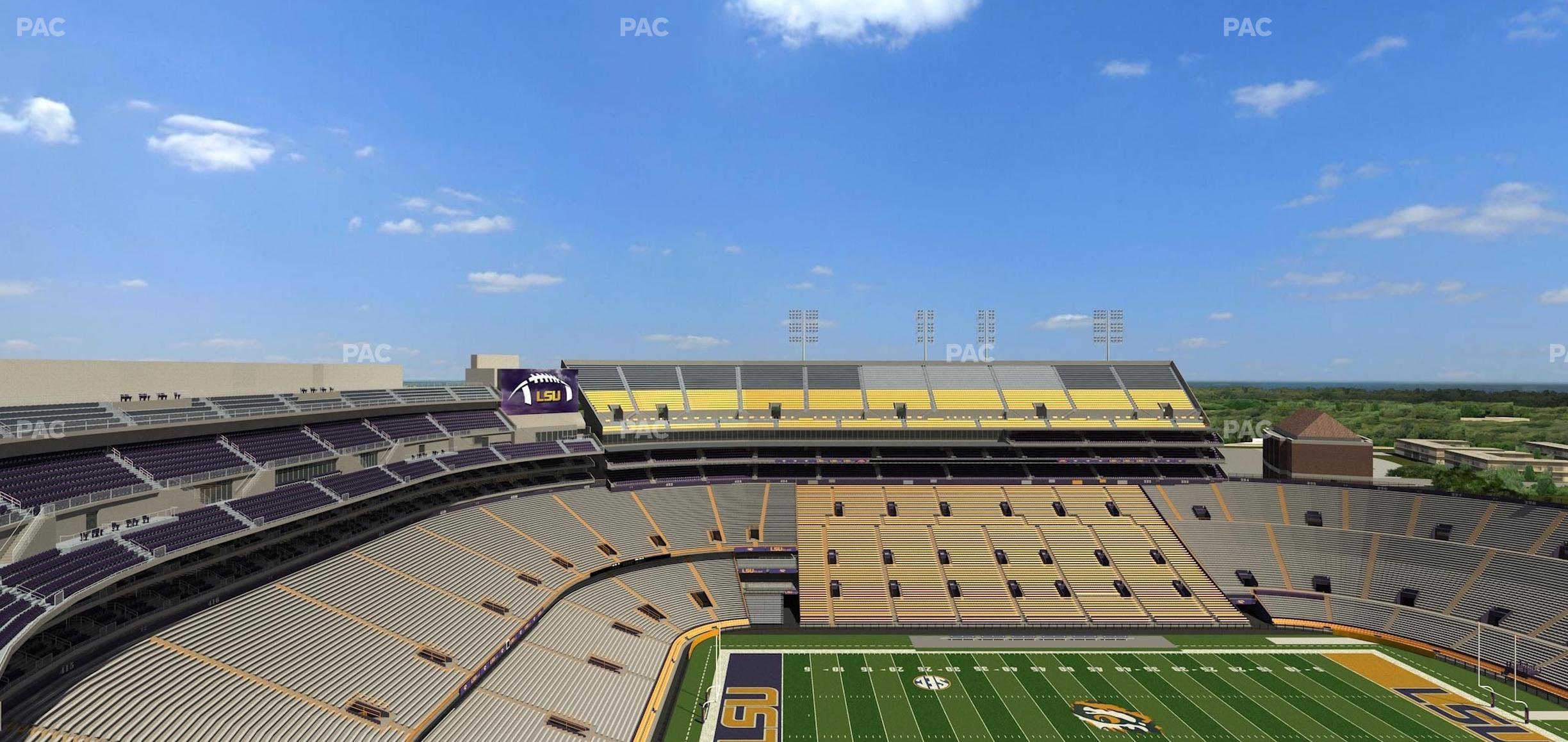 Seating view for Tiger Stadium Section 639