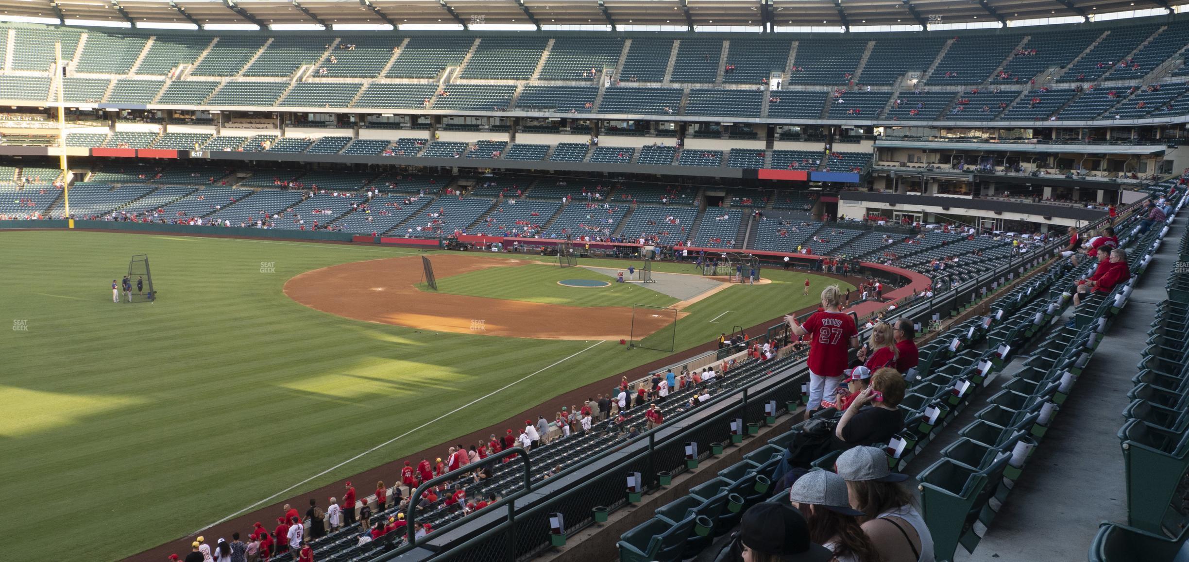 Seating view for Angel Stadium of Anaheim Section 306