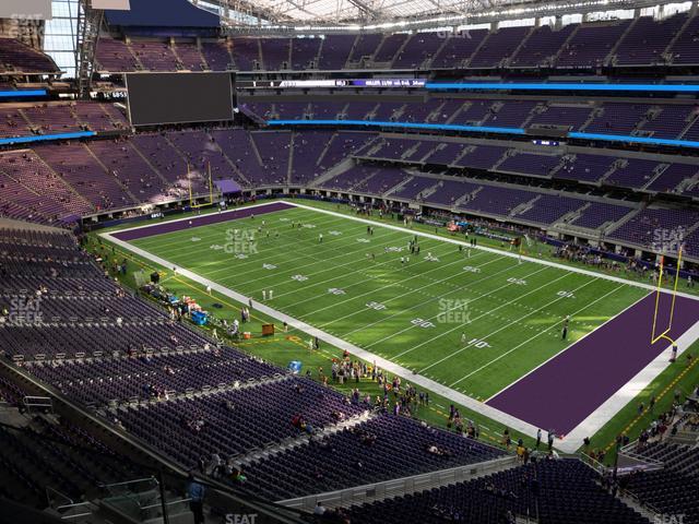 Seating view for U.S. Bank Stadium Section 306