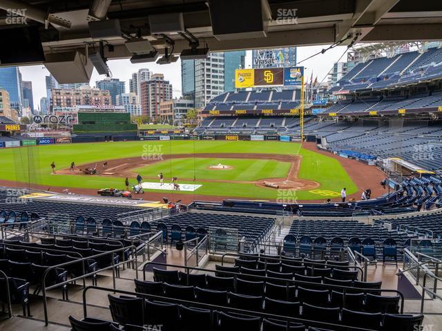 Seating view for Petco Park Section Lexus Club Table