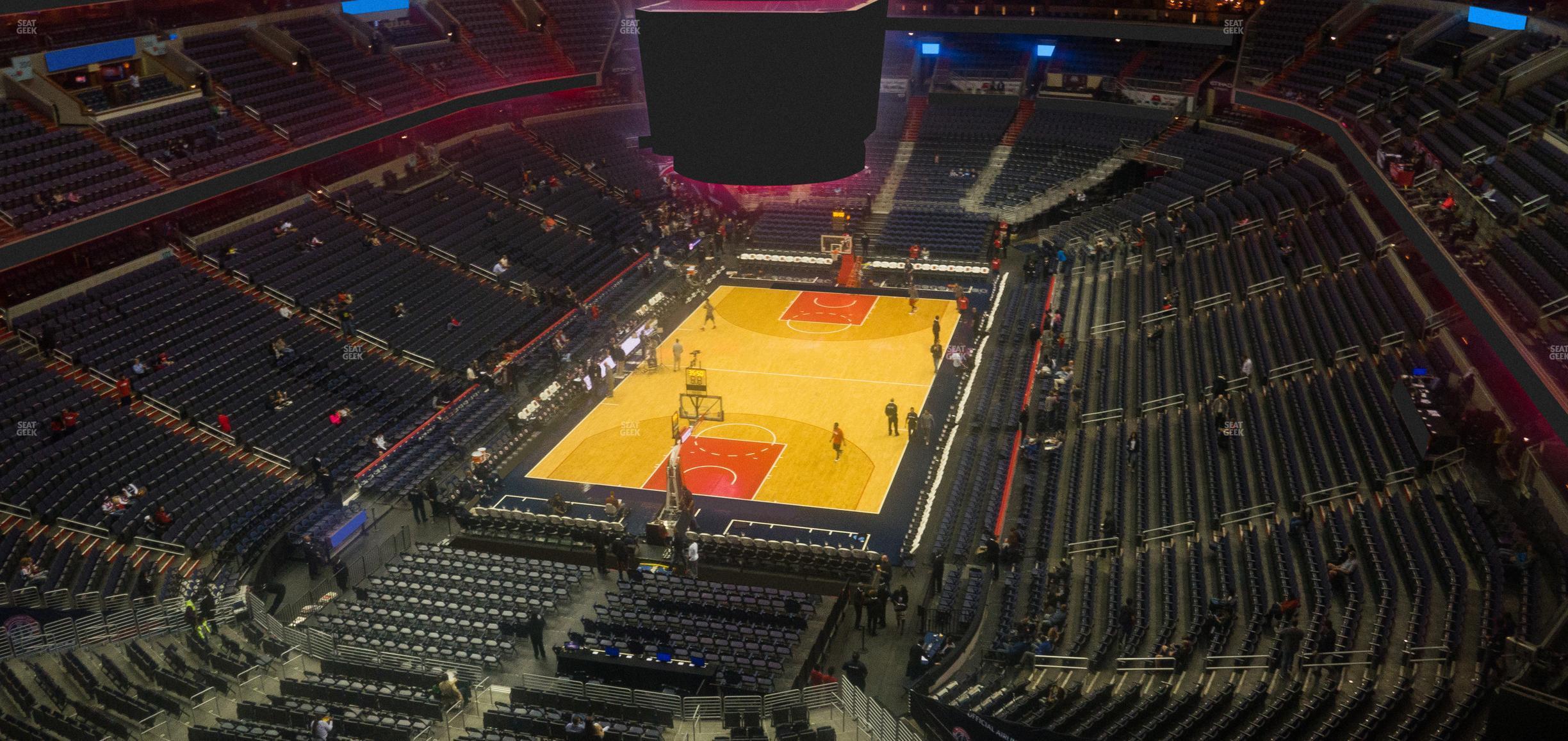 Seating view for Capital One Arena Section 410