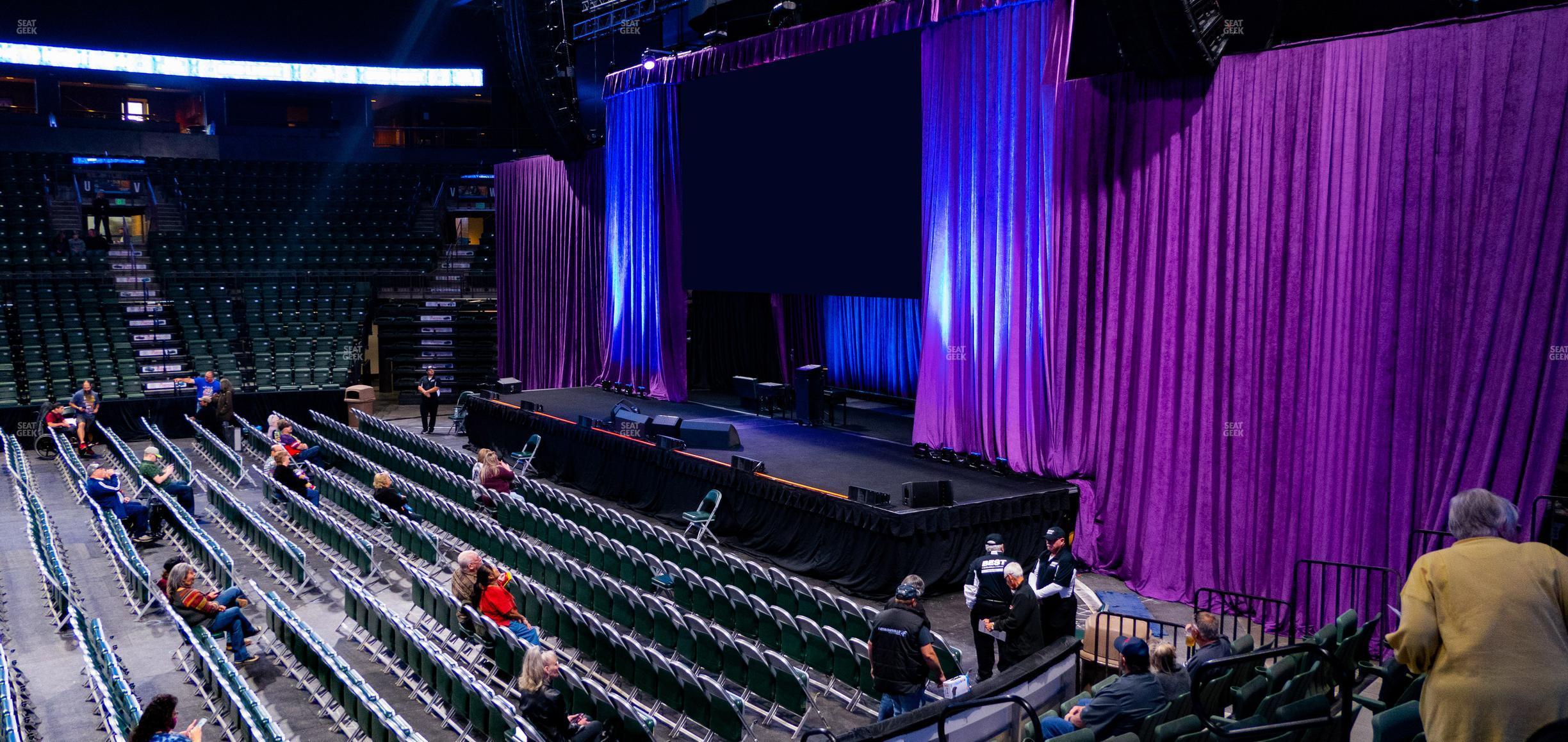 Seating view for Blue Arena at The Ranch Events Complex Section C