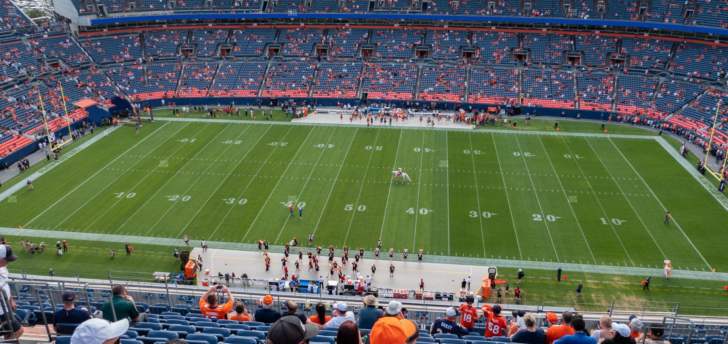 Seating view for Empower Field at Mile High Section 533