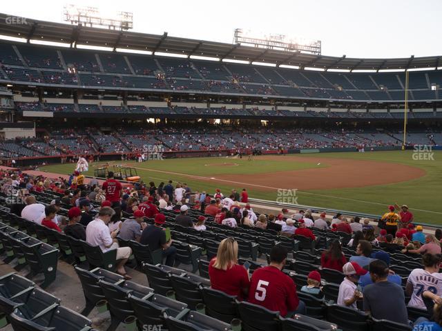 Seating view for Angel Stadium of Anaheim Section 127