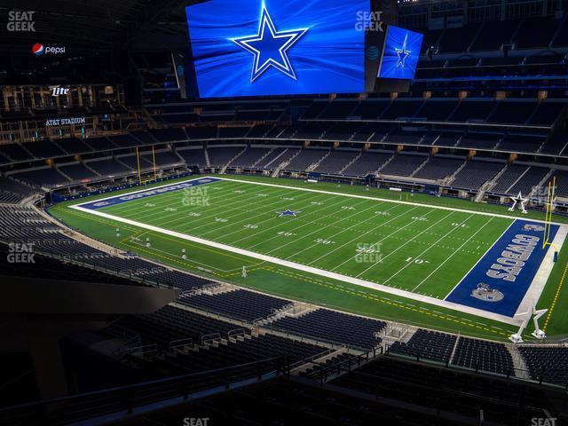 Seating view for AT&T Stadium Section Silver Suite 435