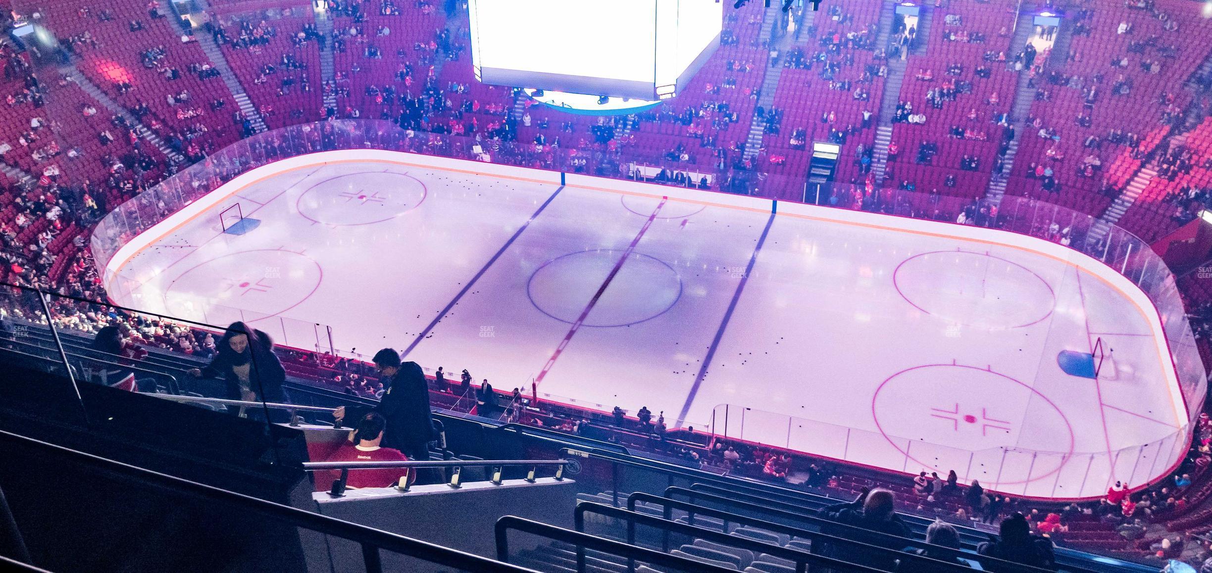 Seating view for Centre Bell Section 435