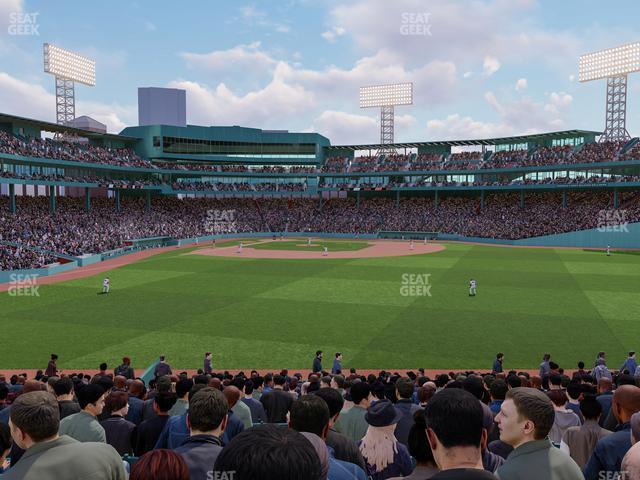 Seating view for Fenway Park Section Bleacher 41