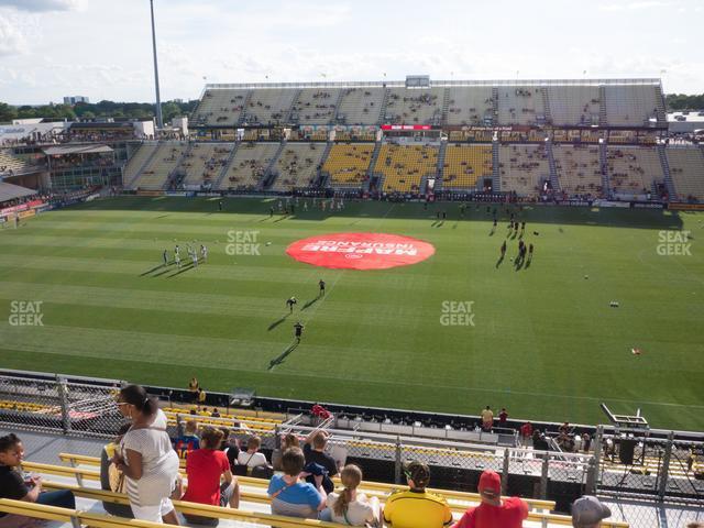 Seating view for Historic Crew Stadium Section 205