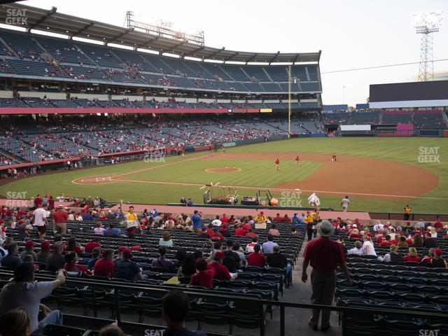 Seating view for Angel Stadium of Anaheim Section 224