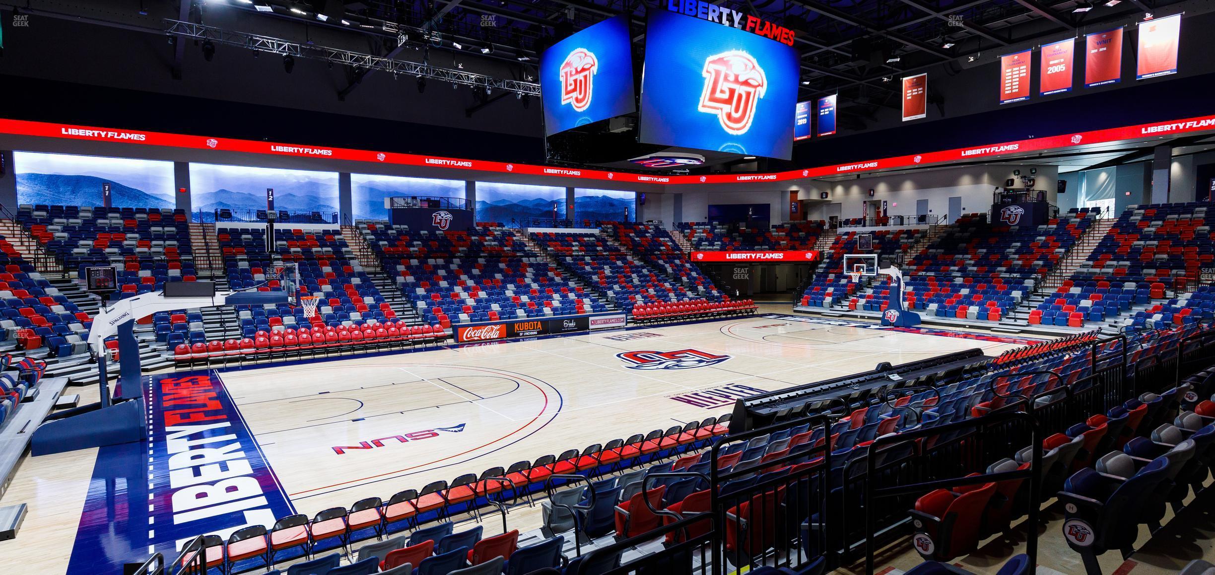 Seating view for Liberty Arena Section 5