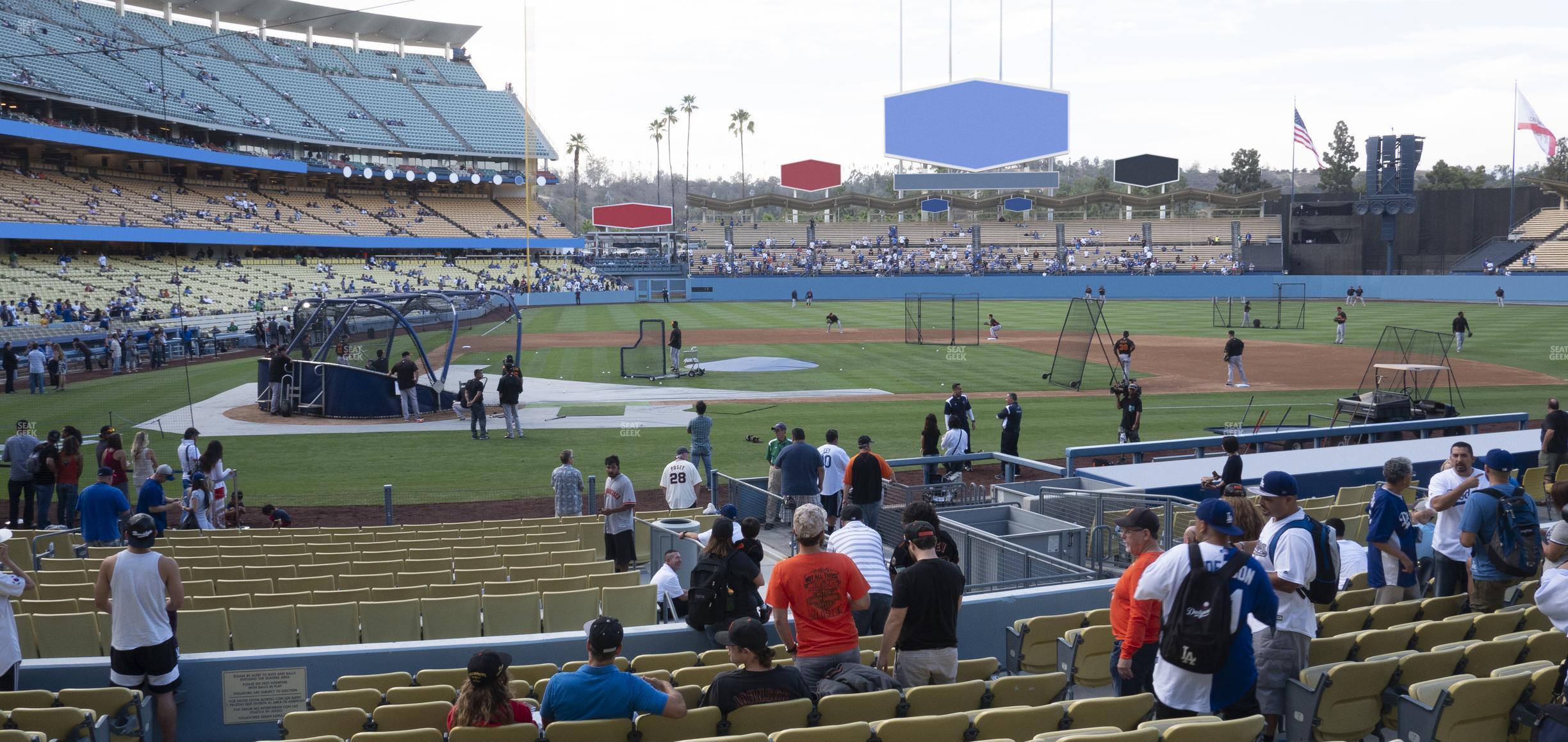 Seating view for Dodger Stadium Section 12 Fd