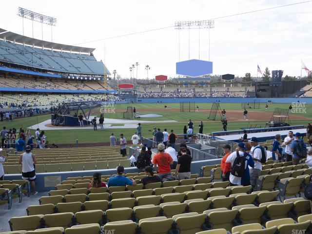 Seating view for Dodger Stadium Section 12 Fd