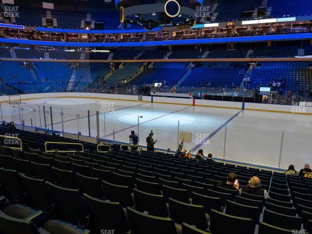 Seating view for KeyBank Center Section 116