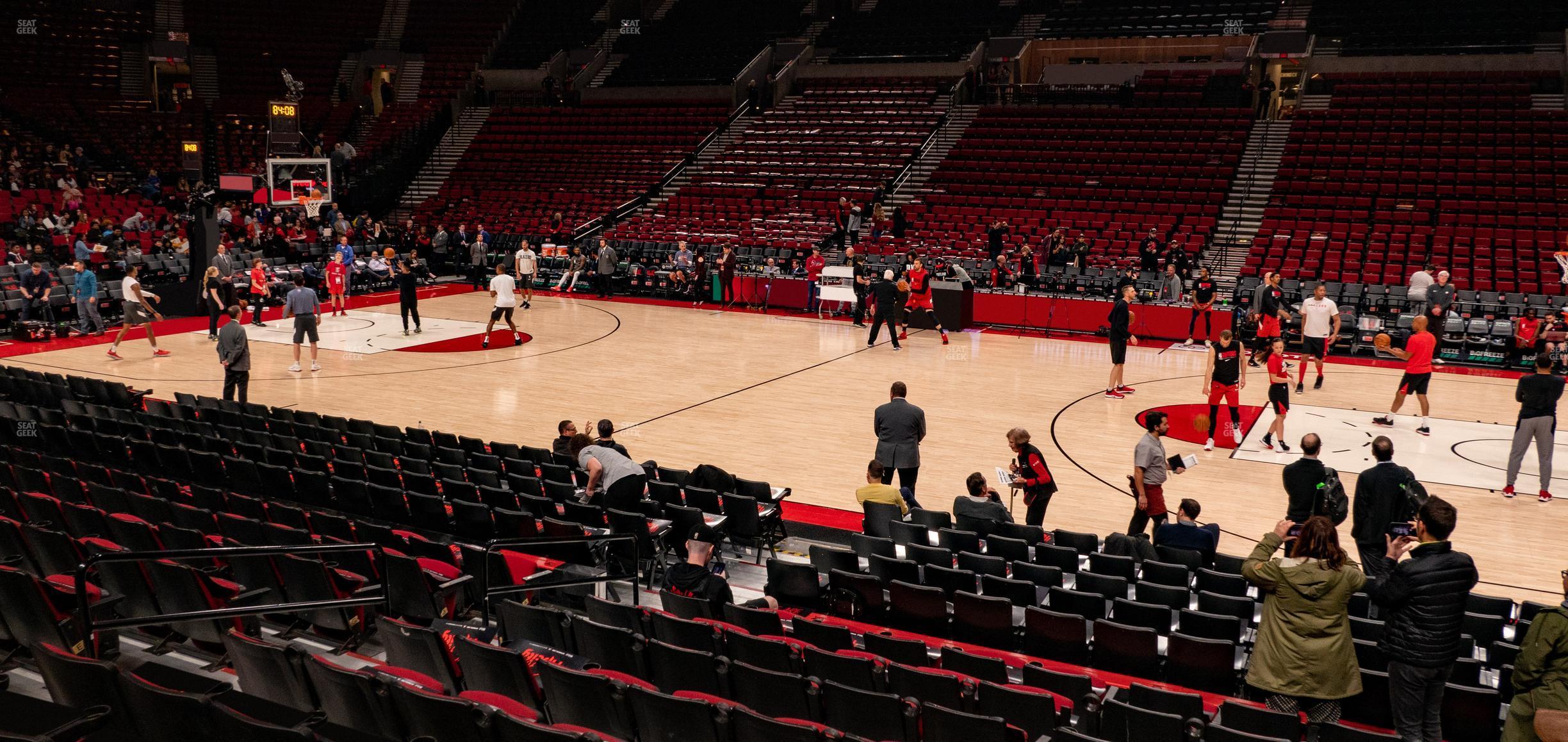 Seating view for Moda Center Section 111