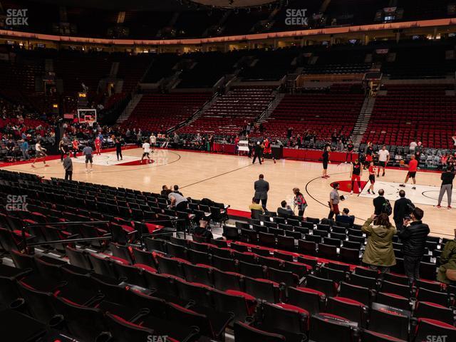 Seating view for Moda Center Section 111