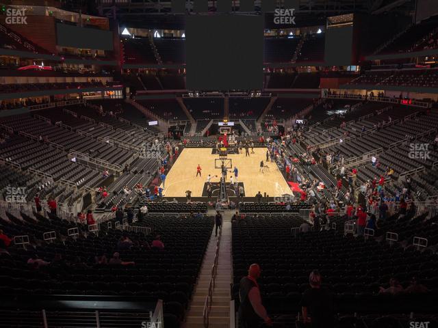 Seating view for State Farm Arena Section T 5