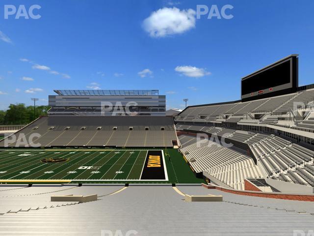 Seating view for Kinnick Stadium Section 102