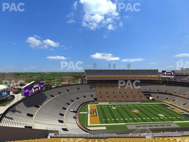 Seating view for Tiger Stadium Section 619