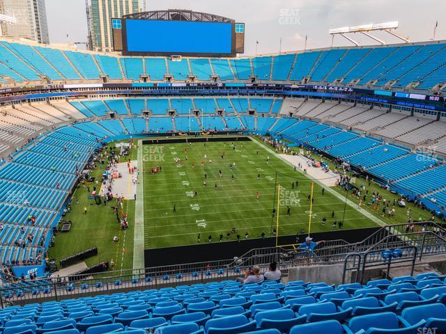 Seating view for Bank of America Stadium Section 503