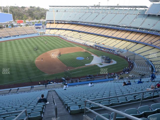 Seating view for Dodger Stadium Section 25 Rs