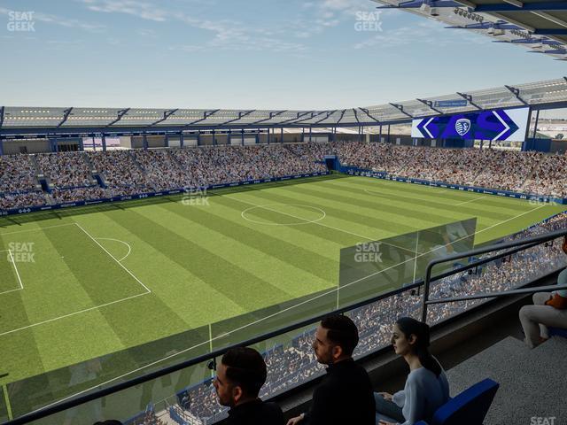 Seating view for Children's Mercy Park Section Suite 502