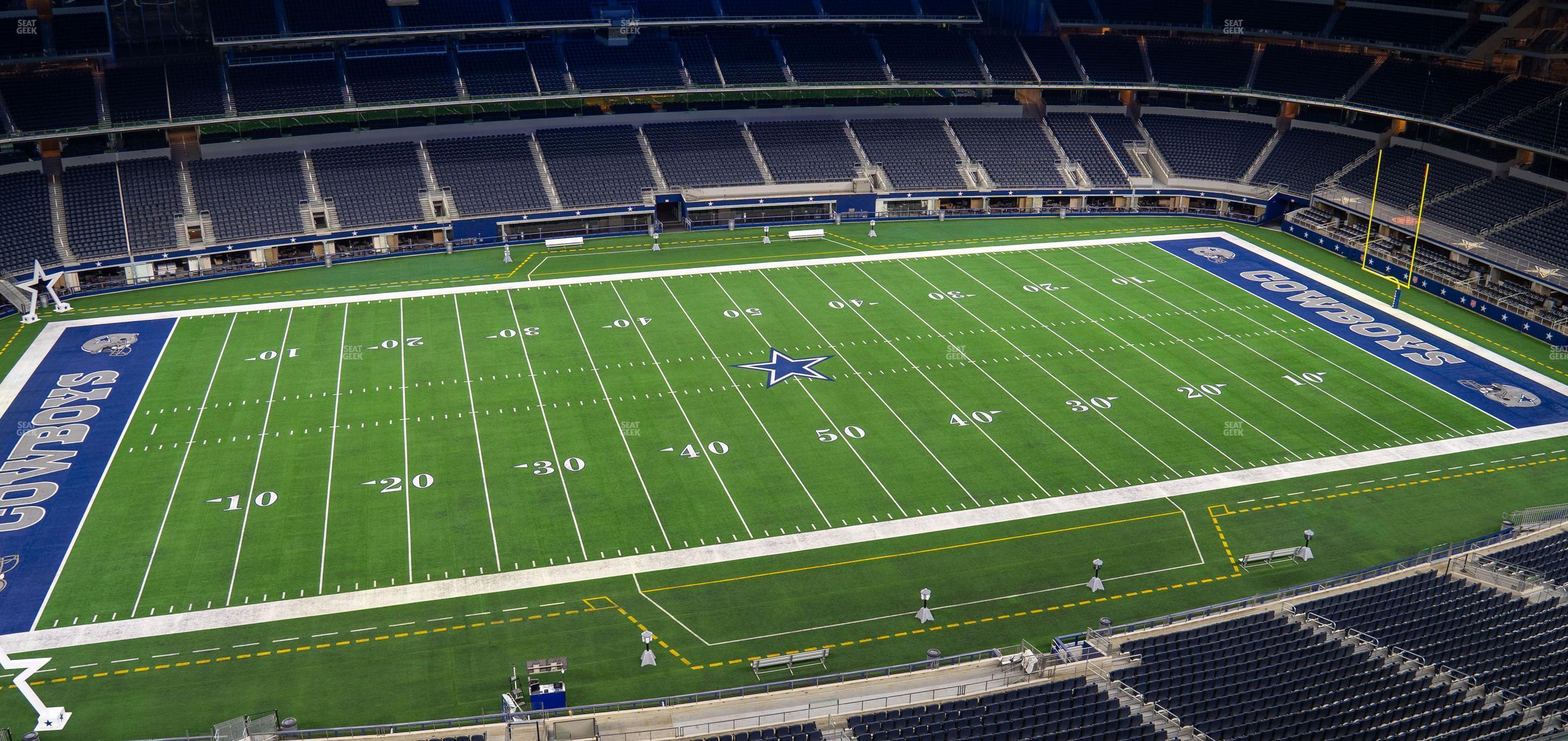 Seating view for AT&T Stadium Section Star Suite 603