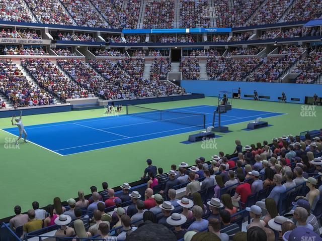 Seating view for Arthur Ashe Stadium Section 44