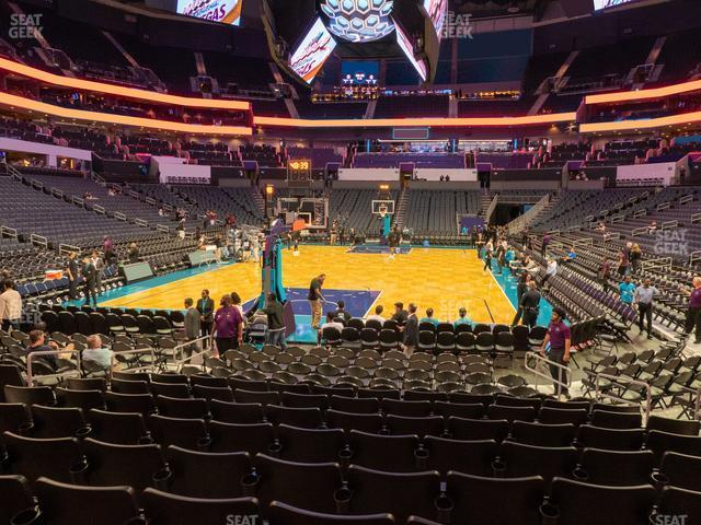 Seating view for Spectrum Center Section 117