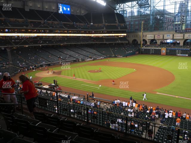 Seating view for Minute Maid Park Section 228