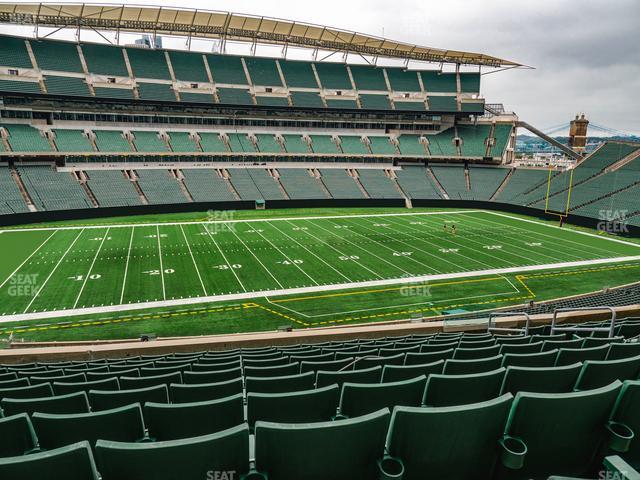 Seating view for Paycor Stadium Section 213