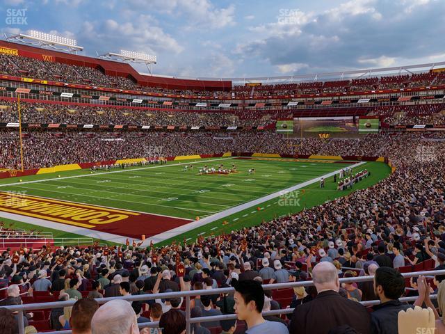 Seating view for Northwest Stadium Section 207