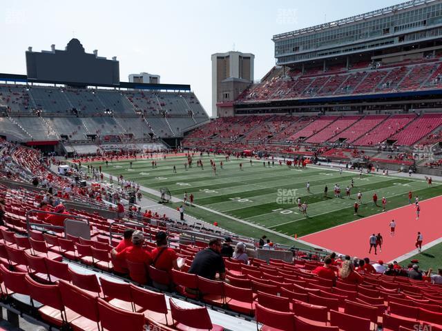 Seating view for Ohio Stadium Section 12 A